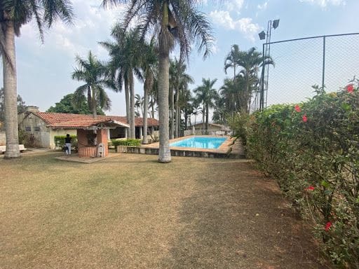 Foto do Casa - Chácara show de bola  com piscina, salão de festa, campo de futebol, localizada no Gran Park Residencial em Piracicaba. | PiraHost Soluções de Negócios Ltda
