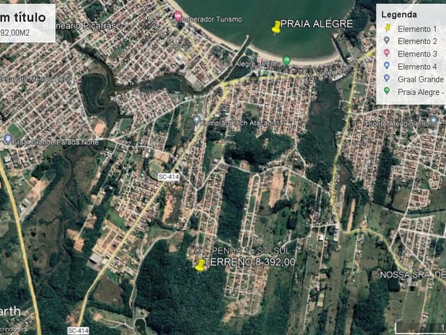Chácara com 8392m², à venda, no bairro Nossa Sra. de Fátima em Penha