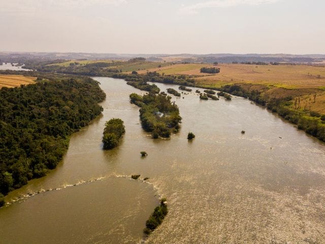 Foto do Chácara - Chácara à venda, na berra do rio Tibagi, próximo a Ilha do Baiano e o do pegadio , Jataizinho, PR | Guepardo Imob