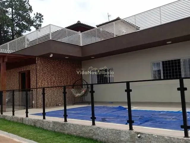 Chácara com 1034m² 8 quartos e 6 banheiros, à venda, no bairro Jardim Estância Brasil em Atibaia