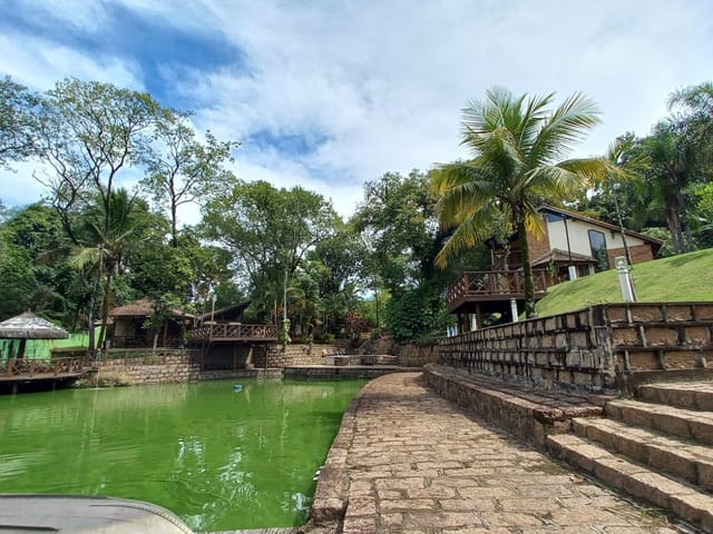Foto do Chácara - Chácara à venda, LINDA CHÁCARA COM 5000m2  LAGO COM CARPAS DENTRO DE INDAIATUBA!!! Chácara do Trevo, Indaiatuba, SP | A. Martini Corretor de Imóveis