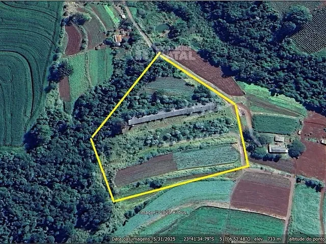 Chácara com 58080m², à venda, no bairro Lerroville em Londrina