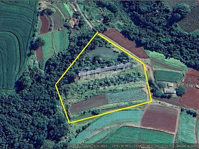 Chácara com 58080m², à venda, no bairro Lerroville em Londrina