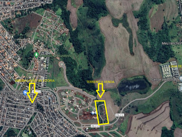 Terreno com 23000m², à venda, no bairro rural em Londrina
