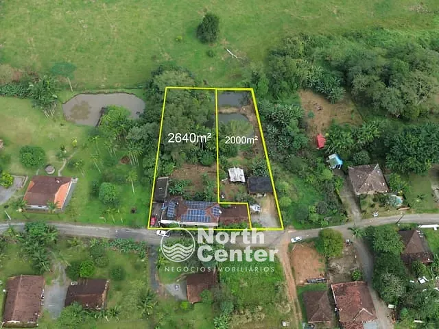 Chácara com 4640m² 7 quartos e 5 banheiros, à venda, no bairro Ponto alto em Araquari