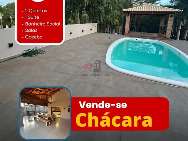 Chácara com 2643m² 3 quartos e 2 banheiros, à venda, no bairro Condomínio Riviera do Nascente em Alvorada do Sul