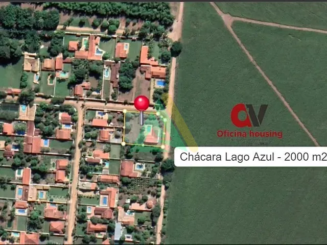 Chácara com 2000m² 3 quartos e 3 banheiros, à venda, no bairro Lago Azul em Mogi Guaçu