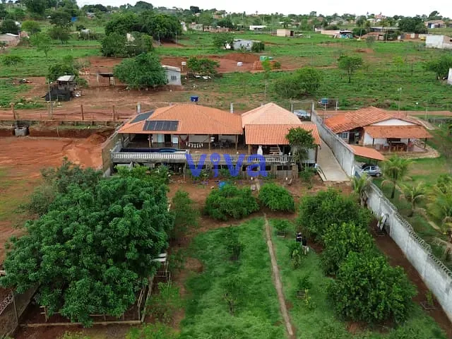 Chácara com 3900m² 5 quartos e 7 banheiros, para alugar, no bairro Garavelo sul 1 em Hidrolândia