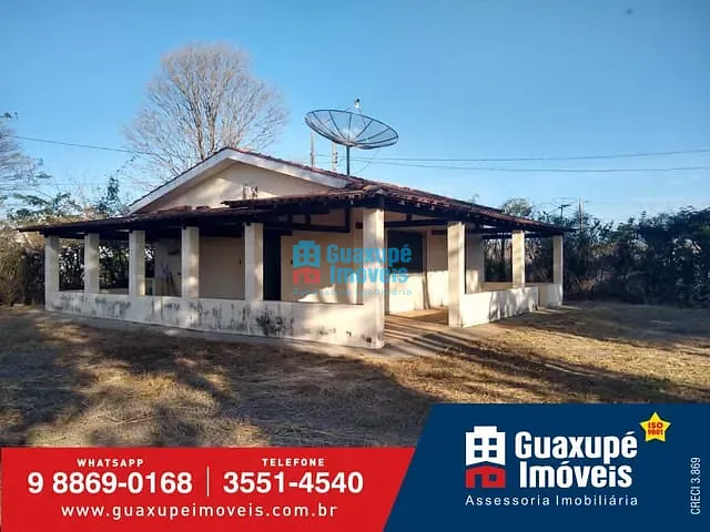 Chácara com 100m², à venda, no bairro PERIMETRO URBANO em GUAXUPÉ