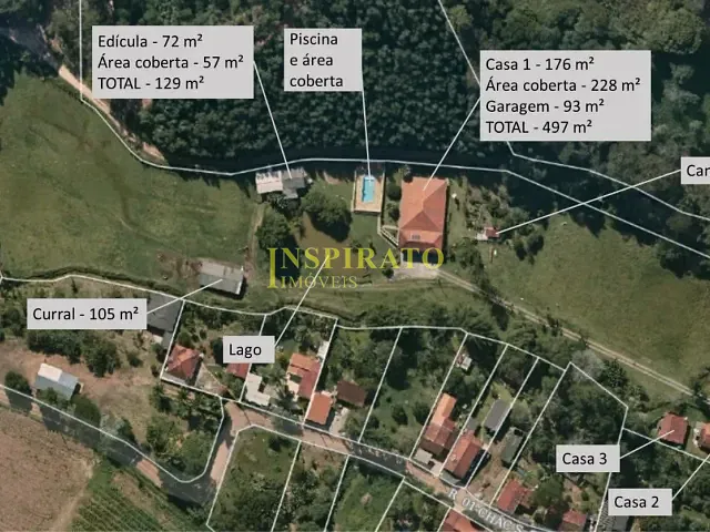 Chácara com 20166m² 4 quartos e 6 banheiros, à venda, no bairro Roseira em Jundiaí