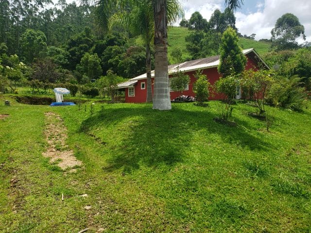 Foto do Chácara - Linda chácara à venda com casa de 3 dormitórios no bairro Rio Fortuna na cidade de  Angelina. Não perca esta oportunidade! | Michelli Lima da Silva