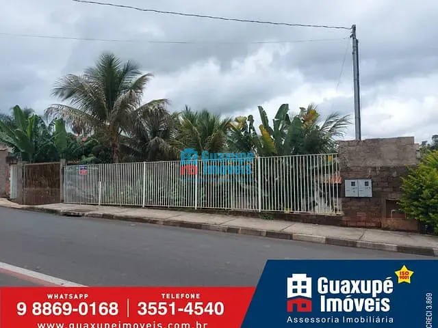 Chácara com 160m² 3 quartos e 3 banheiros, à venda, no bairro BOM JARDIM em GUAXUPÉ