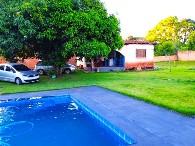 Foto do Chácara - Chácara à venda, Condomínio Itaúna - Sobrado para finalizar - piscina - churrasqueira - área gourmet - tanque de peixes -  Ibiporã, PR | Grupo Mitral Imóveis