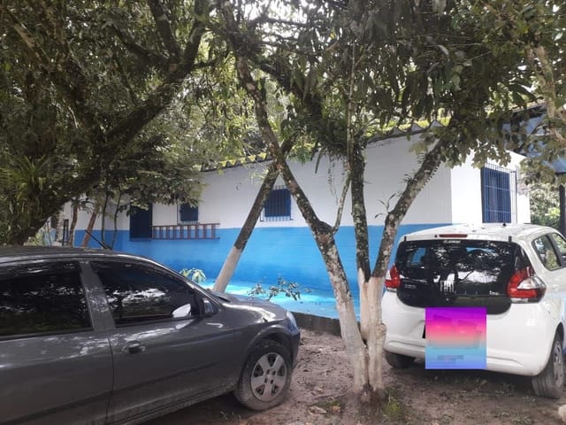Foto do Chácara - Chácara com 1.200m², 2 Casas, Piscina e Área Gourmet | Próxima à Praia | Mix Nascimento