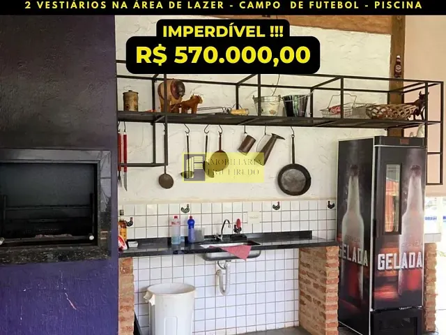 Chácara com 2000m² 3 quartos e 2 banheiros, à venda, no bairro Zona Rural em Guapiaçu
