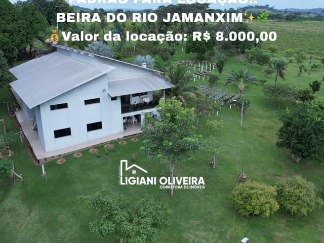 Chácara 3 quartos e 1 banheiro, para alugar, no bairro B em Novo Progresso