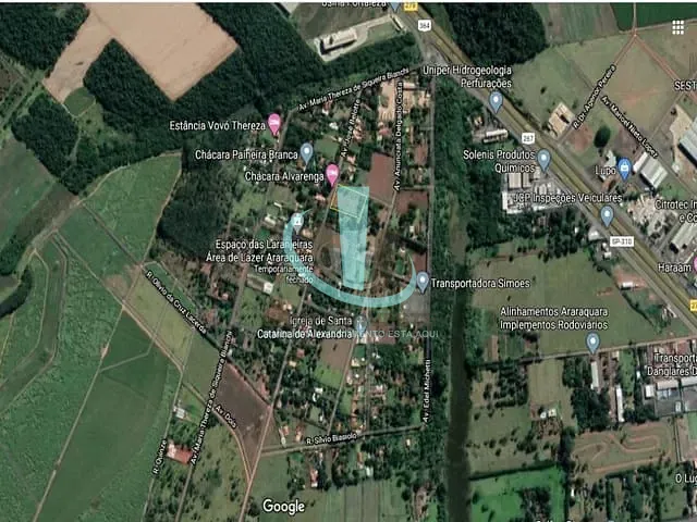 Chácara com 5005m², à venda, no bairro PORTAL DAS LARANJEIRAS em ARARAQUARA