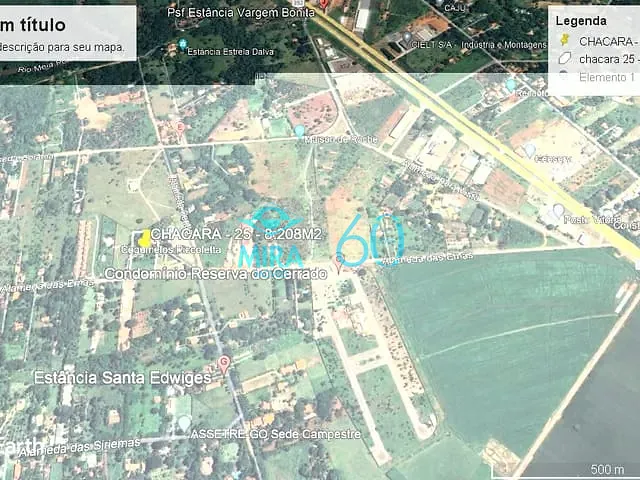 Chácara com 8200m² 5 quartos e 6 banheiros, à venda, no bairro Estância Vargem Bonita em Senador Canedo