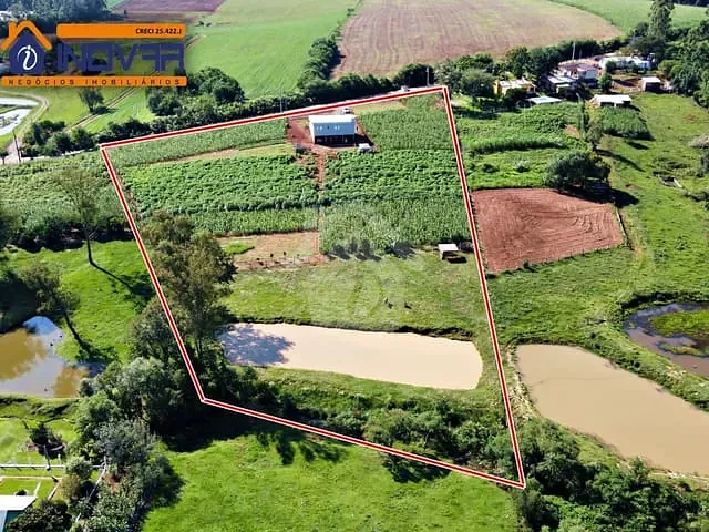 Chácara com 115m² 2 quartos e 1 banheiro, à venda, no bairro Zona Rural em Fazenda Vilanova
