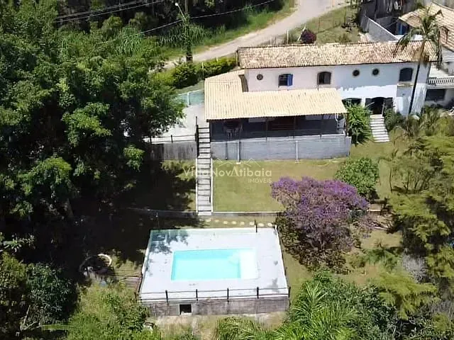 Chácara com 2500m² 3 quartos e 4 banheiros, à venda, no bairro Recanto dos Palmares em Atibaia