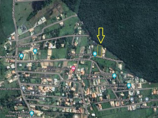 Chácara com 1656m², à venda, no bairro Granjas Rurais Reunidas São Judas Tadeu em Taubaté