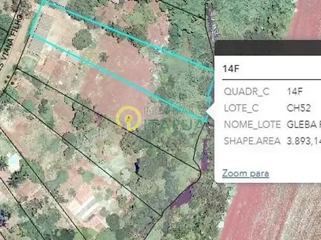 Chácara com 7902m² 4 quartos e 2 banheiros, à venda, no bairro Rui Barbosa em Londrina