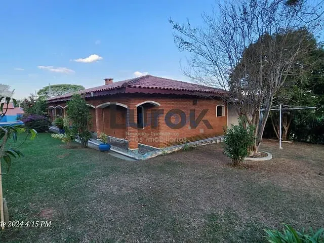 Chácara com 2030m² 2 quartos e 4 banheiros, à venda, no bairro Estância Recreativa San Fernando em Valinhos