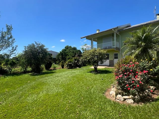 Foto do Casa - Chácara com 3 dormitórios, sala de estar, cozinha, varanda, amplo pátio, para locação no Bairro Barra do Forqueta na cidade de Arroio do Meio / RS. | Executivo Imóveis
