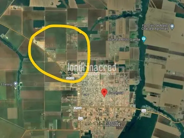 Terreno com 1110000m², à venda, no bairro Centro em Querência
