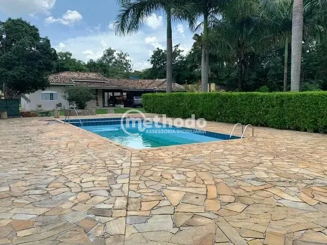 Chácara com 3600m² 4 quartos e 4 banheiros, à venda, no bairro Loteamento Chácaras Vale das Garças em Campinas