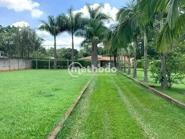 Chácara com 3600m² 4 quartos e 4 banheiros, à venda, no bairro Loteamento Chácaras Vale das Garças em Campinas