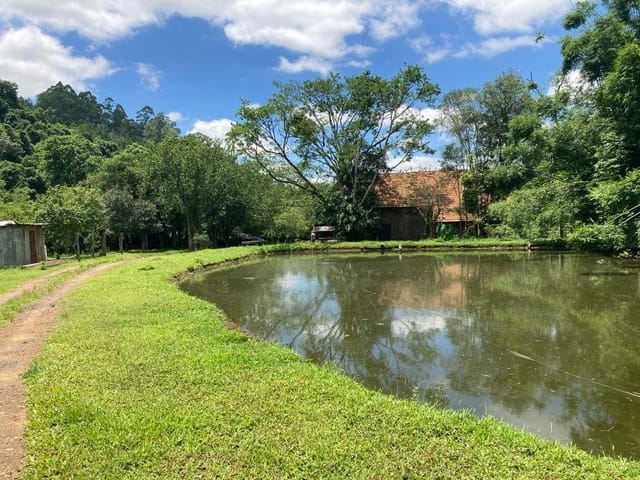 Foto do Chácara - Chácara toda cercada, com açude e divisa com arroio e via asfaltada até a propriedade, à venda no interior de Arroio do Meio/ RS | Executivo Imóveis