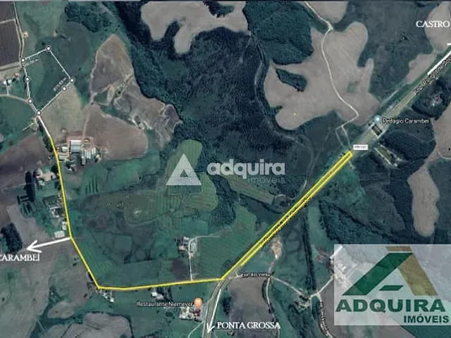 Chácara com 48400m², à venda, no bairro Centro em Carambeí