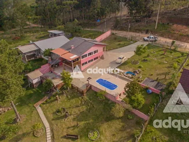 Chácara com 18550m² 3 quartos e 2 banheiros, à venda, no bairro Orfãs em Ponta Grossa
