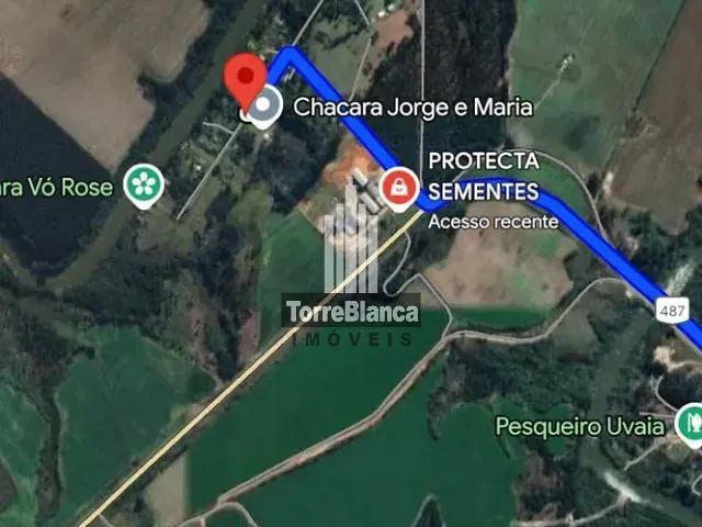 Chácara com 3720m² 1 quarto e 1 banheiro, à venda, no bairro rural em Ipiranga