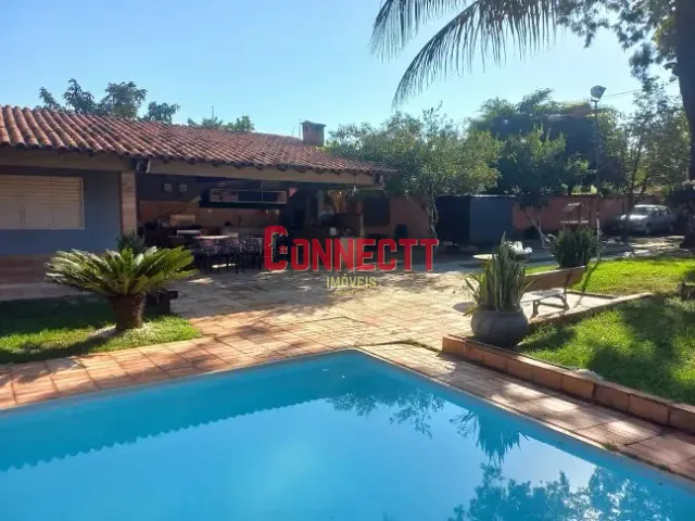 Chácara com 1400m² 3 quartos e 3 banheiros, à venda, no bairro Recreio Anhangüera em Ribeirão Preto