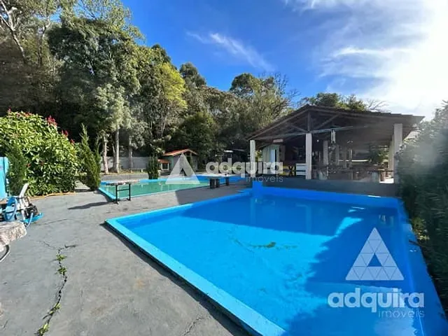 Chácara com 3840m² 3 quartos e 4 banheiros, à venda, no bairro Contorno em Ponta Grossa