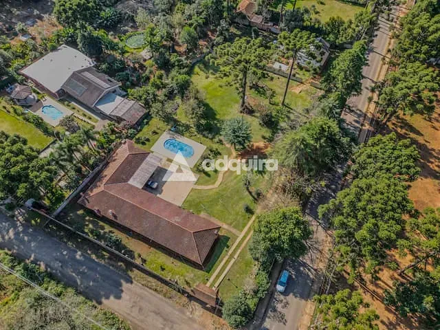 Chácara com 2000m² 6 quartos e 6 banheiros, à venda, no bairro Contorno em Ponta Grossa