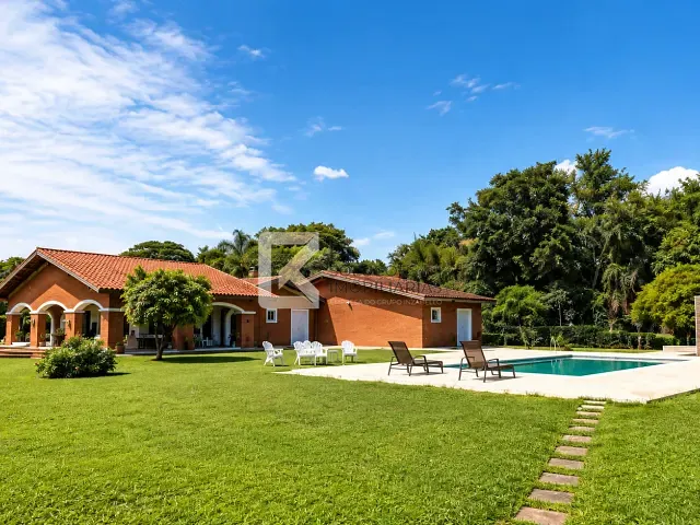 Chácara com 5000m² 6 quartos e 7 banheiros, à venda, no bairro Chácara Polaris em Indaiatuba