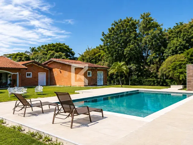Chácara com 5000m² 6 quartos e 7 banheiros, à venda, no bairro Chácara Polaris em Indaiatuba