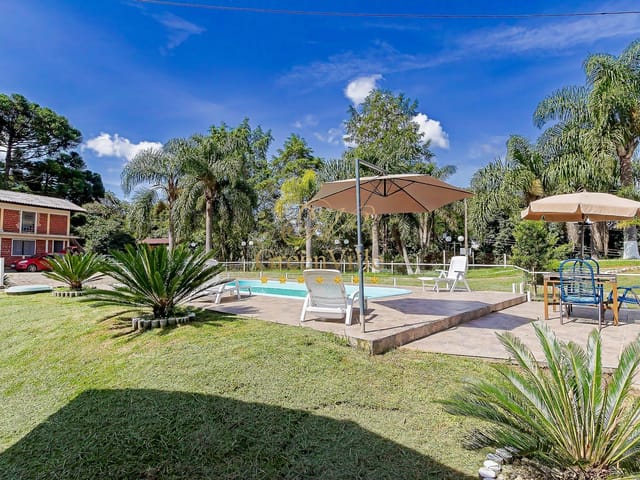 Foto do Chácara - Campo Largo, chácara 58.950m² à 16km do Parque Barigui, poço artesiano, energia solar, piscina, lago, à venda PR | Imobiliária GreenVille