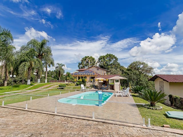 Foto do Chácara - Campo Largo, chácara 58.950m² à 16km do Parque Barigui, poço artesiano, energia solar, piscina, lago, à venda PR | Imobiliária GreenVille