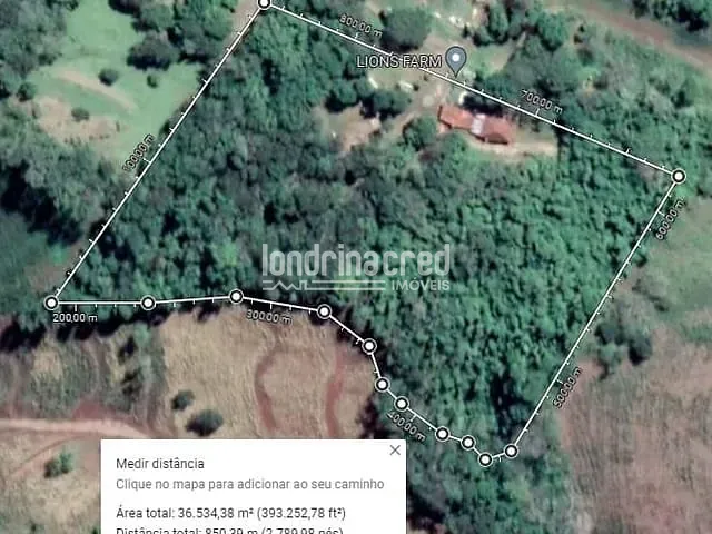 Chácara com 33271m², à venda, no bairro Zona Rural em Assaí