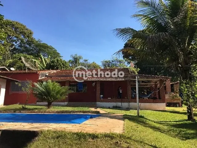 Chácara com 2075m² 3 quartos e 3 banheiros, à venda, no bairro Chácaras Bocaiúva Nova em Campinas
