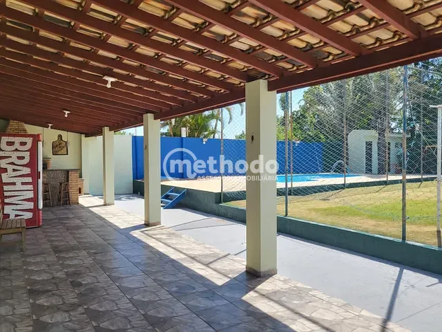 Chácara com 800m² 2 quartos e 3 banheiros, para alugar, no bairro Recanto dos Dourados em Campinas