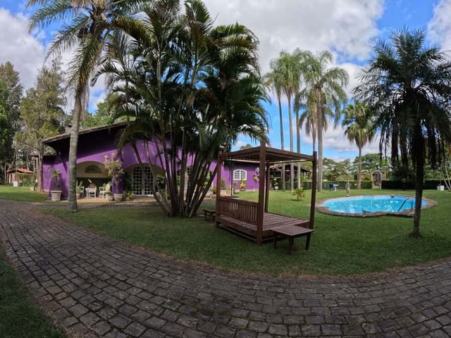 Chácara com 4192m² 4 quartos e 6 banheiros, à venda ou para alugar, no bairro Tijuco Preto em Vargem Grande Paulista