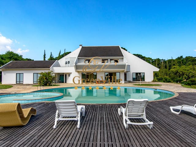 Foto do Chácara - Piraquara, Casa de Campo, Heliponto, 36.300m², Lago, 5 Suítes, Adega, Sauna, Mezanino, à venda, PR | Imobiliária GreenVille