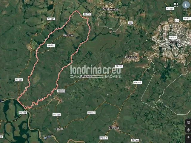 Chácara à venda, no bairro Zona Rural em Ourizona