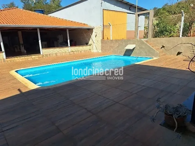 Chácara com 1000m² 2 quartos e 2 banheiros, à venda, no bairro Usina Três Bocas em Londrina