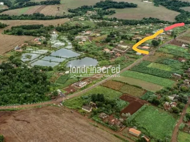 Chácara com 1000m² 2 quartos e 2 banheiros, à venda, no bairro Paraíso Das Águas - Guaravera em Londrina